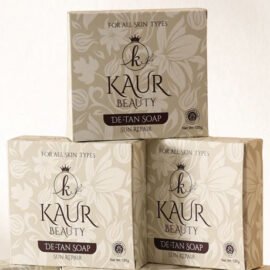 Kaur Beauty De-Tan Soap (120gm Pack of 3)