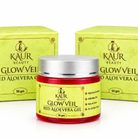 Kaur Beauty Glow Veil Red Aloe Vera Gel (50 g) - Pack of 2