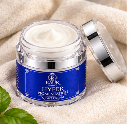 Kaur Beauty Hyper Pigmentation Night Cream – Helps Improve Appearance of Dark Spots & Uneven Skin Tone, Night Face Cream (40gm) - Image 2