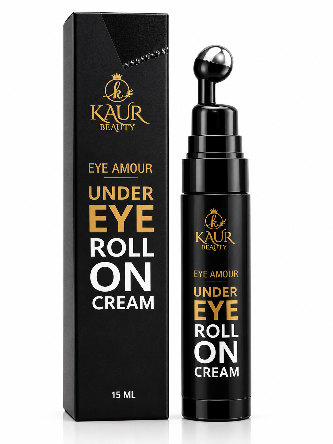 Kaur Beauty Eye Amour Under Eye Roll On Cream – 15 ML